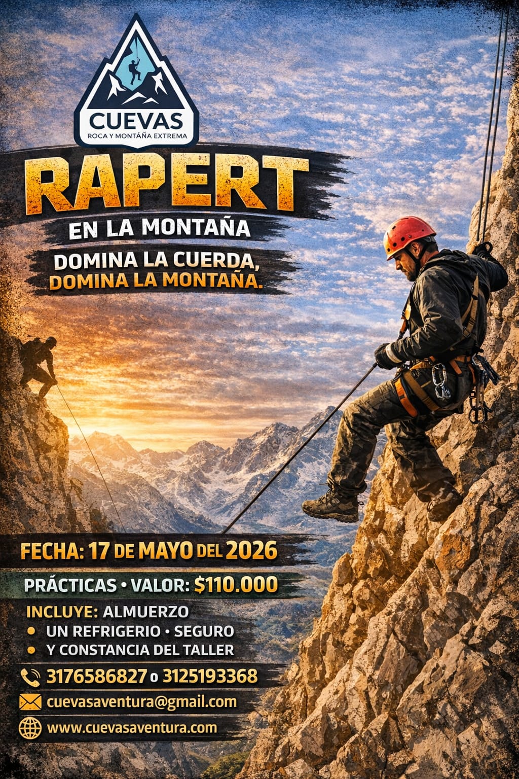 Experiencia de montaña Cuevas 3